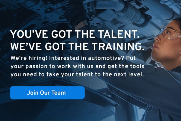 You've got the talend. We've got the training.